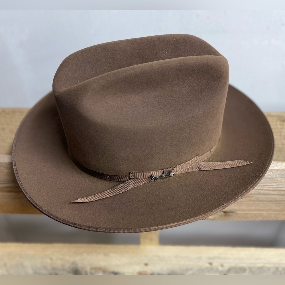 Stetson Open Road Royal Deluxe Fur Felt Fedora Hat